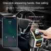 Bluetooth 5.0 FM Transmitter Dual Screen Display 3 USB Ports