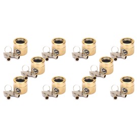 Flow Security Systems | The FaucetLock | Heavy Duty Brass Construction | Prevents Water Theft & Secures Outdoor Bibbs | Promotes Water Conservation | Keyed The Same | FSS 50 | 10 Pack