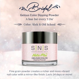 SNS Nails Dipping Powder - Bridal Collection - BC4 (BC04) - Kick It Old School - 1OZ