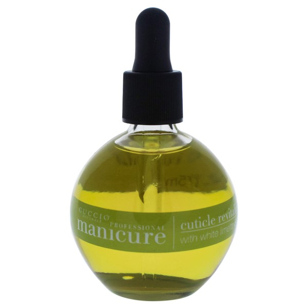 Cuccio Naturale White Limetta and Aloe Vera Cuticle Revitalizing Oil - Moisturizes and Strengthens Nails and Cuticles - Soothing and Nourishing - Paraben and Cruelty Free, Natural Ingredients - 2.5 oz