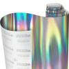 VViViD Silver Holographic Chrome Vinyl Wrap Rainbow Finish Roll DIY