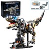Mechanical T-Rex Dinosaur Building Blocks for DIY Model Building –