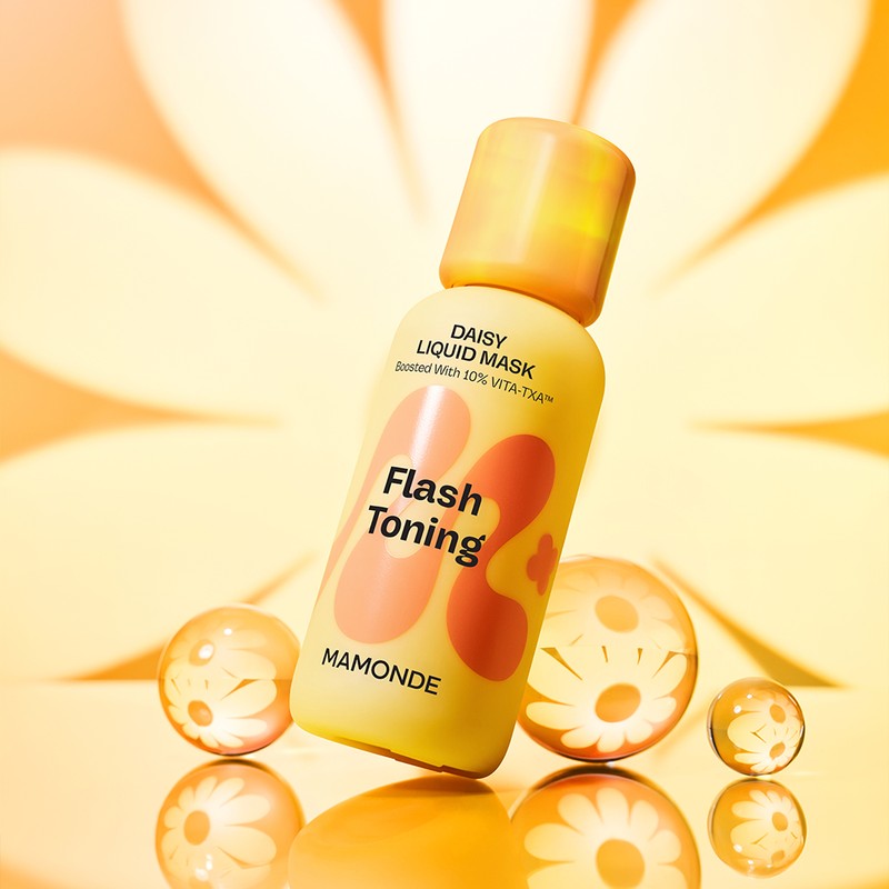 Mamonde Flash Toning Daisy Liquid Mask 80ml, 2pcs
