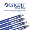 Westcott Westcott Kugelschreiber ALLTIME Blau 50 Stück | Vorteilspack Druckkugelschreiber