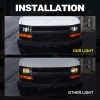 Unbranded Newest 2pc 5x7" 7x6" LED Headlight Projector for Mack