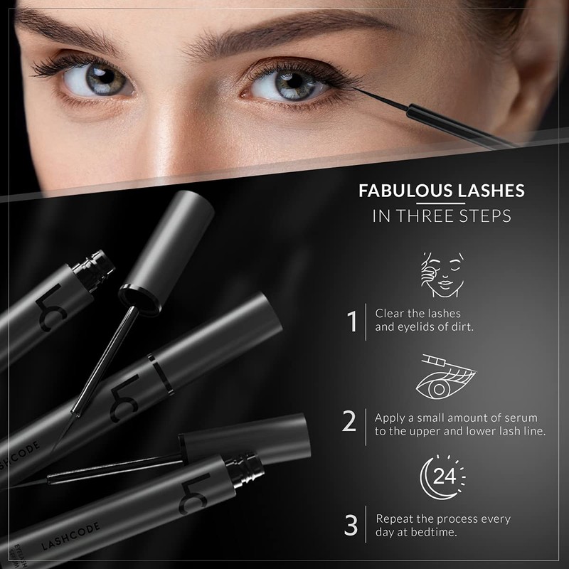 Eyelash Serum Lashcode Eyelash Serum 5 ml - Growth Promoting