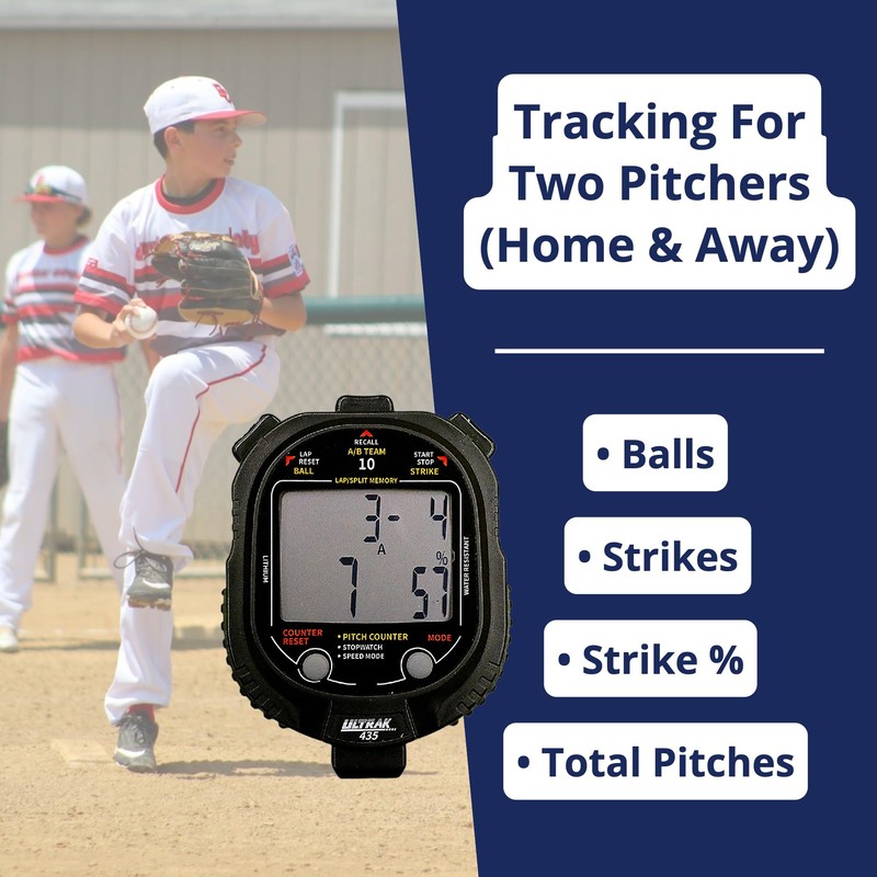 ULTRAK 435 Pitch Counter & Pitch Speed with 10 Memory