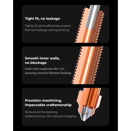 Creality K1C Hotend Kit, Upgraded Ceramic Heating Block Kit High Temperature Resistant, All-Metal Integrated Design Kit