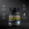 Monohidrato de Creatina Evolution Nutraceutical Bote Natural Soluble 500 Gramos