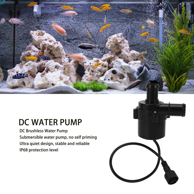 DC Brushless Electric Pump Ultra Quiet Submersible Water Pump 8