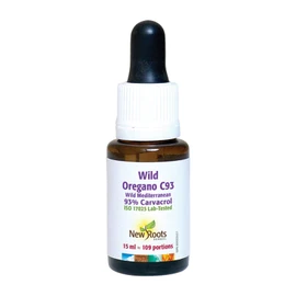 New Roots Herbal - Wild Oregano C93-15mL - Wild Mediterranean - 93% Carvacrol - Laboratory-Tested