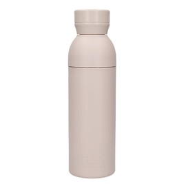 BUILT Planet Bottle, Eco Water Bottle, Recycled from 15 Plastic Bottles, Leak-Proof, Reusable, BPA-Free, Light Pink, 500 ml Capacity