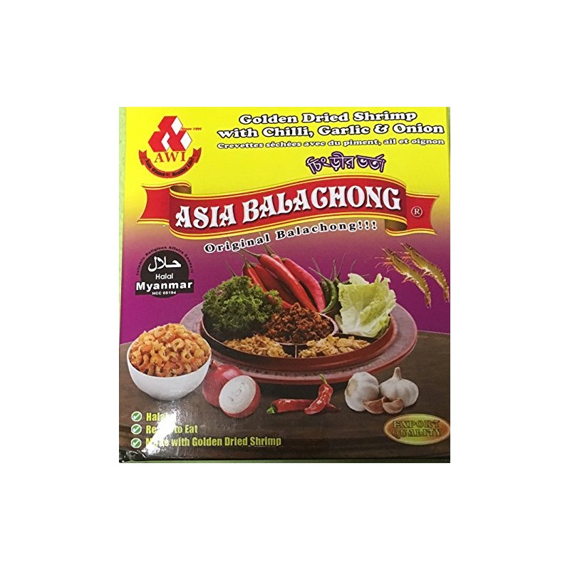 Asia Shrimp Balachong (HALAL) ပုဇွန်ခြောက်ဘာလချောင်
