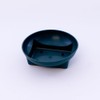 Pack of 10 Round Floral Bowls With Square Bases (Dark