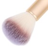 Healeved 1set Fan Makeup Brush for Blush and Highlighter Soft