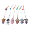 Golf Tee Hanger, 6Pcs Colorful Plastic Anti Lost Golf Tee
