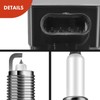 A-Premium Ignition Coils and Spark Plugs Kits Compatible with Hyundai