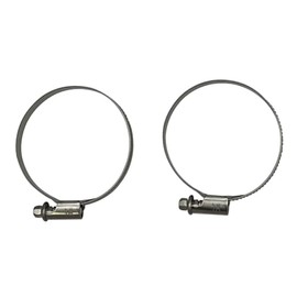 Cf Posh 830604 All Stainless Steel Hose Band, 1.6 - 2.4 inches (40 - 60 mm), Pack of 2