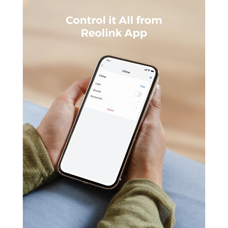 Reolink Digital Chime, Only Compatible with Reolink Video Doorbell, Easy
