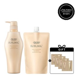 Aqua Intensive Shampoo for Damaged Hair 500ml+Refill 450ml_Aqua Shampoo+Tut x 4 / 손상모발아쿠아 인텐시브 샴푸 500ml+리필 450ml_아쿠아샴+트트x4