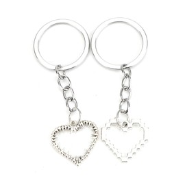 Eleganter Schlüsselanhänger Im Herz Design Aus Hochqualitativen Legierungs-Material, Geschenk Für Frauen, Ideal Als Geburtstagsgeschenk Für Freundinnen Oder Kleine Geschenke, Geschenke Für Frauen