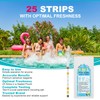 Salt-Water Pool Test Strips Kit: 25 Counts 8-in-1 for Salt