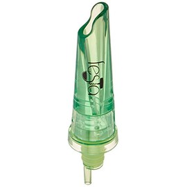 Zees Inc Pocket Bottles Vacuuming Wine Aerator, Green