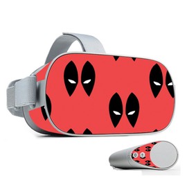 MightySkins Skin Compatible with Oculus Go Mobile VR - Dead Eyes Pool | Protective, Durable, and Unique Vinyl Decal wrap Cover | Easy to Apply, Remove, and Change Styles | Made in The USA