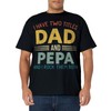 I Have Two Titles Dad And Pepa Vintage Fathers Day