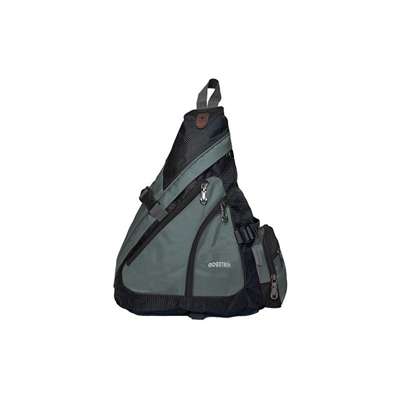 GFM® Mens Monostrap Sling Backpack for Cycling, Bike, Biking, Gym