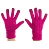 Trendz Medium Sized Touch Screen Cable Knit Gloves for Smartphones,