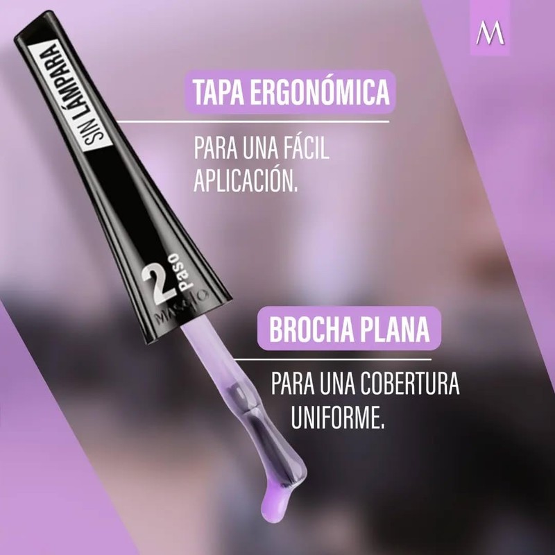 Masglo Esmalte de Uñas Gel Evolution Secado Extra Rápido 13,5mL,