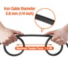 ValueMax Bike Lock Cable, 7FT/213CM x 12mm Bicycle Security Cable,