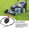 KUSCOR KOUSOR Universal Throttle Cable & Choke Lever for Lawnmower