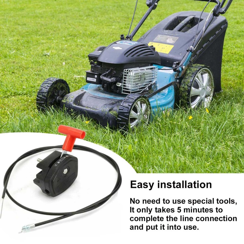 KUSCOR KOUSOR Universal Throttle Cable & Choke Lever for Lawnmower