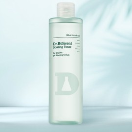 Dr. Different 리뉴얼 스케일링 토너 지성 300ml피지 모공 케어 데일리 각질정리 스킨 Renewal Scaling Toner Oily 300ml Sebum Pore Care Daily Exfoliating Skin