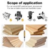 FivePears 4 PCS Top and Bottom Bearing Flush Trim Router