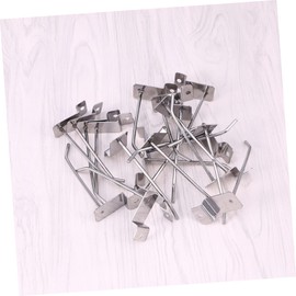 FUNOMOCYA 20pcs Slatwall Hooks for Panel Display and Stylish Retail Hooks for and Home Organization Easy to Use for Products