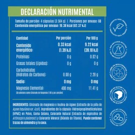 Glicinato De Magnesio 400mg 240 Cáps + Creatina 450g Birdman