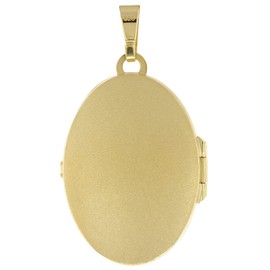 trendor Locket with Necklace Gold on Silver 925 Beautiful Jewellery for Women, Timeless Necklace for Women, 41174