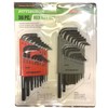 Pittsburgh 36 Piece SAE/Metric Hex Key Set