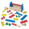 Melissa & Doug Take-Along Tool Kit Wooden Construction Toy (24