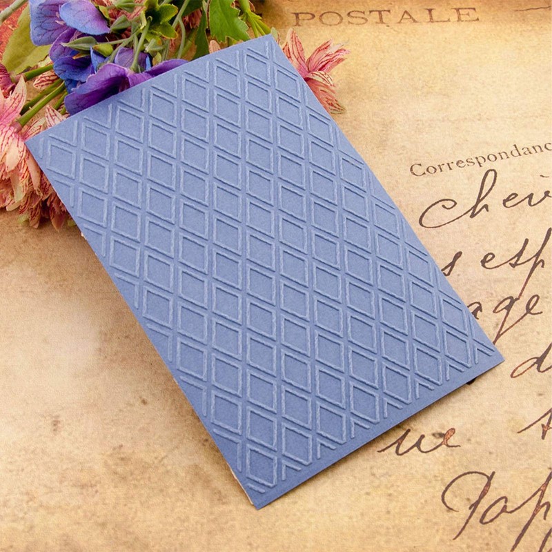Fdit Carpeta de grabación en Relieve para Bricolaje, 4 Carpetas