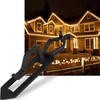 Ourtroness Christmas Light Clip, 100 Packs Clay Tile Roof Clips,