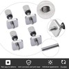4Pcs Surfboards Fin Screw Stainless Steel Fin Bolt Kit Fin