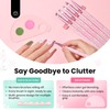 Beetles Gel Polish Nail Art Brushes Set - 6 Pcs