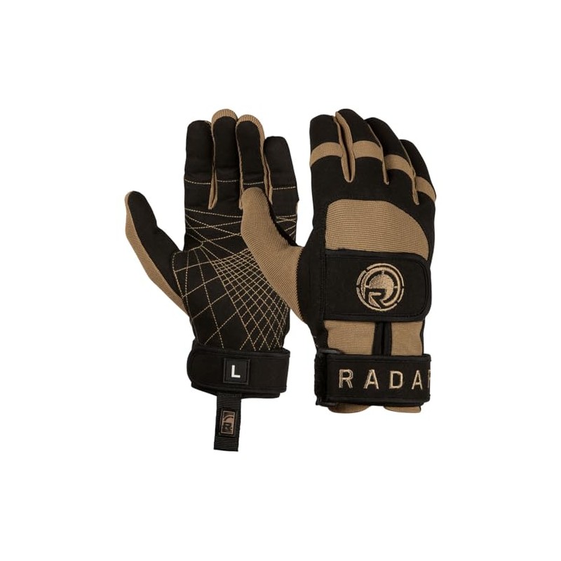 RADAR Podium Waterski Glove - Black/Gold S