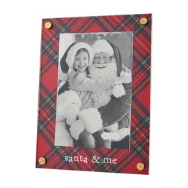 Mud Pie Acrylic Santa Frame; 8" x 6"