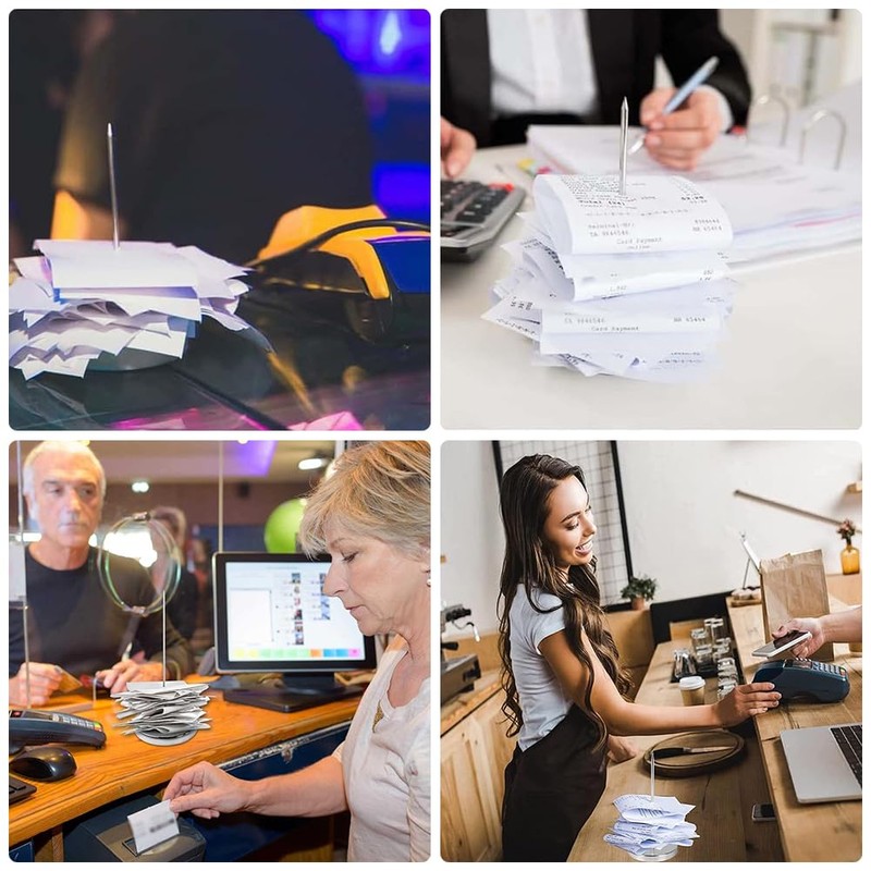 Note Stick, Receipt Holder, Receipt Fork, Receipt Stick, Memo Halter