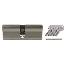 1 x Profile Cylinder 100 mm 50/50 mm + 5 Keys Door Cylinder Lock Different Locking